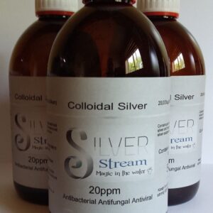 Colloidal Silver 20 ppm  (3 x 500ml Bottle) Premium Quality Colloidal Silver